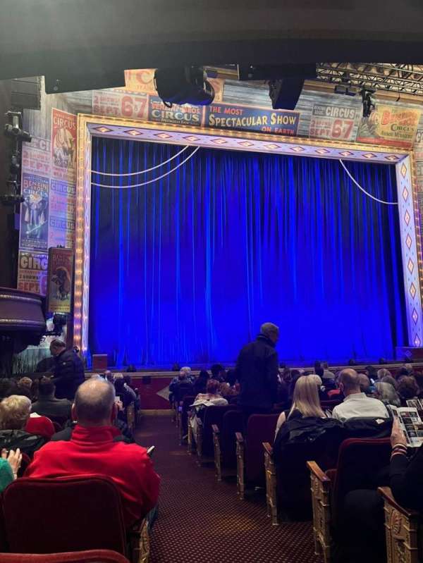 Imperial Theatre, section: Orchestra L, row: N, seat: 1