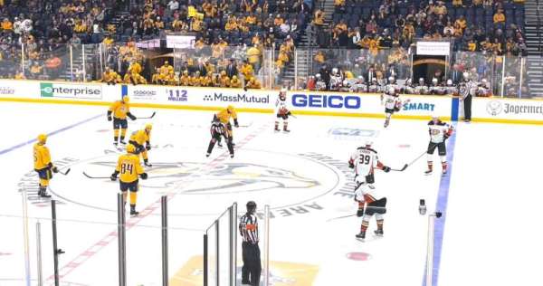 Bridgestone Arena, section: 106, row: D, seat: 6