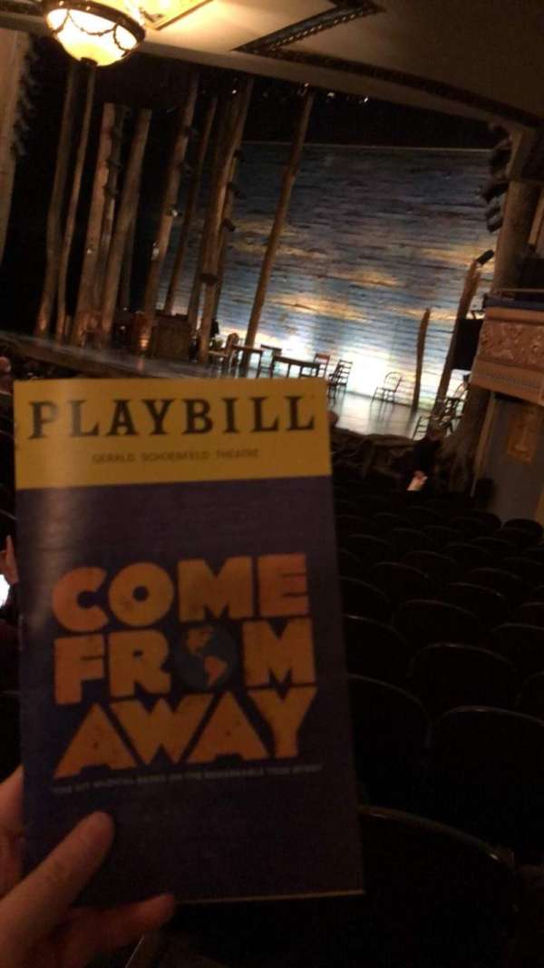 Gerald Schoenfeld Theatre, section: Orchestra R, row: O, seat: 20