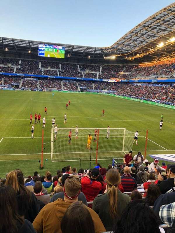 Sports Illustrated Stadium, section: 101, row: 9