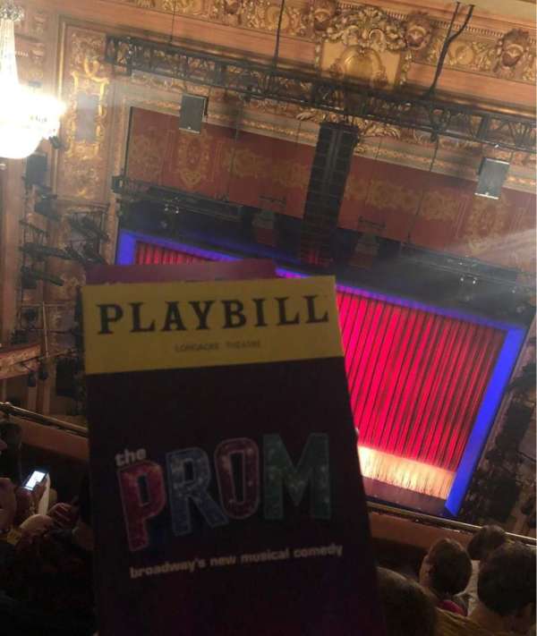 Longacre Theatre, section: Mezzanine C