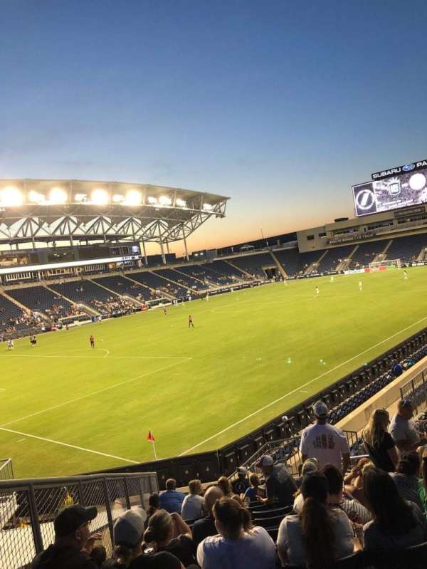 Subaru Park, section: 133, row: R, seat: 12