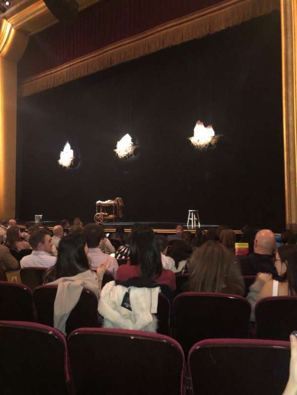 St. James Theatre, section: Orchestra R, row: J, seat: 14