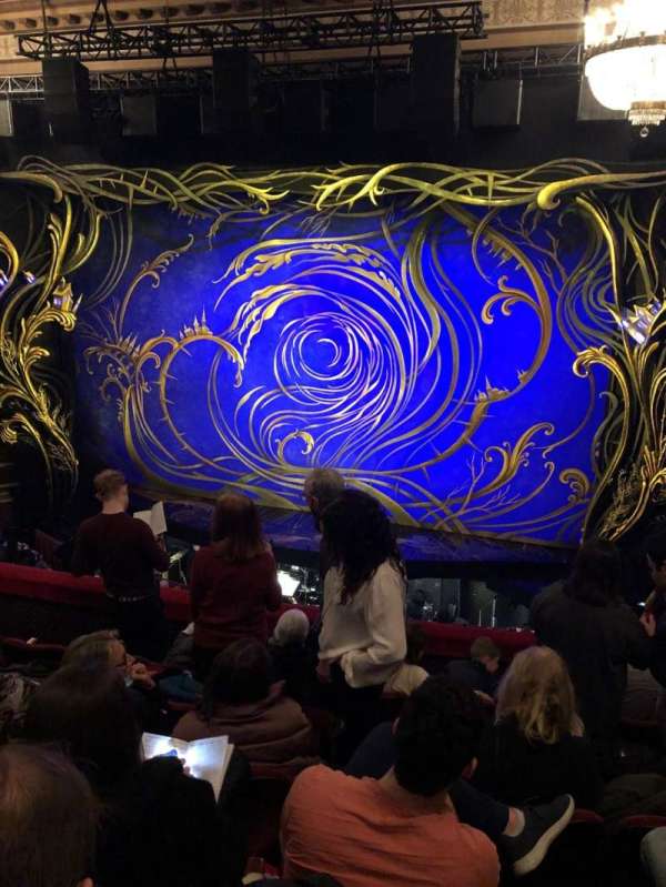 Imperial Theatre, section: Front Mezzanine R, row: F, seat: 410