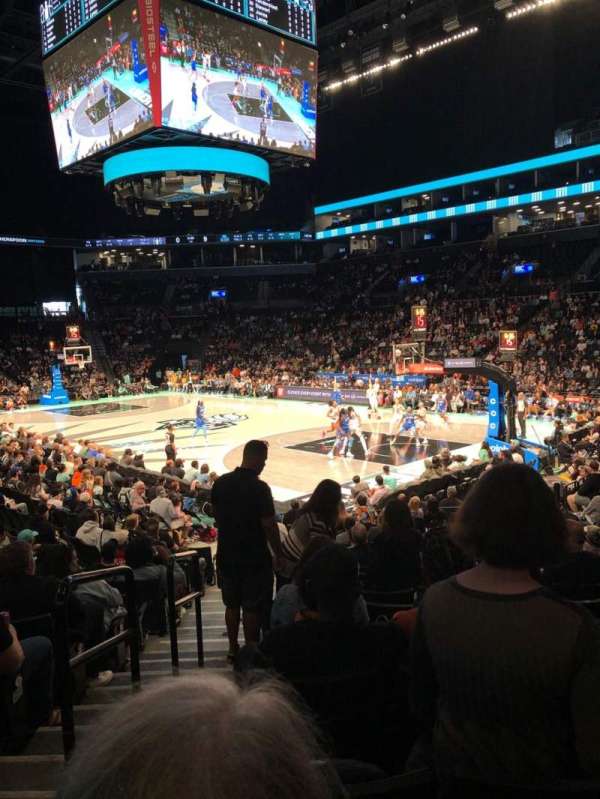 Barclays Center, section: 19, row: 13, seat: 17