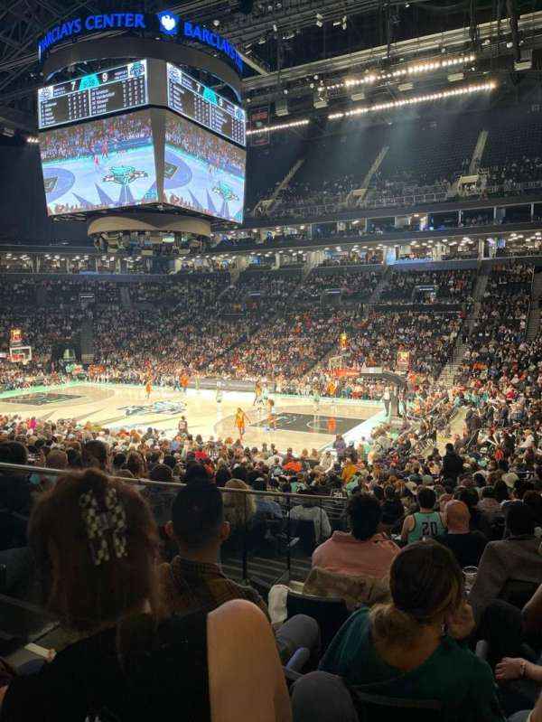 Barclays Center, section: 20, row: 19, seat: 16