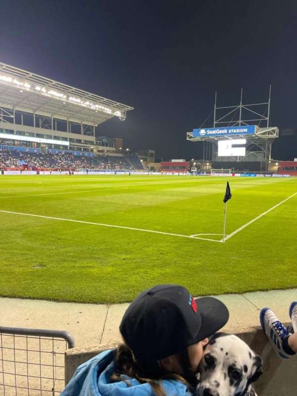 SeatGeek Stadium, section: 113, row: 2, seat: 12