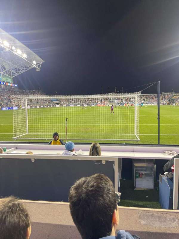 Subaru Park, section: 117, row: B, seat: 5