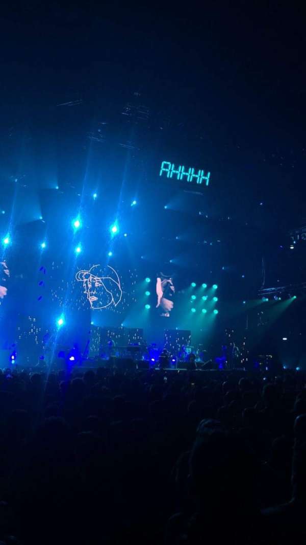 Unipol Forum, section: A4, row: 1, seat: 13