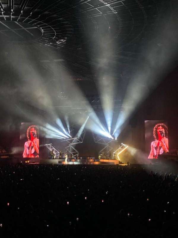 Kia Forum, section: 106, row: 4