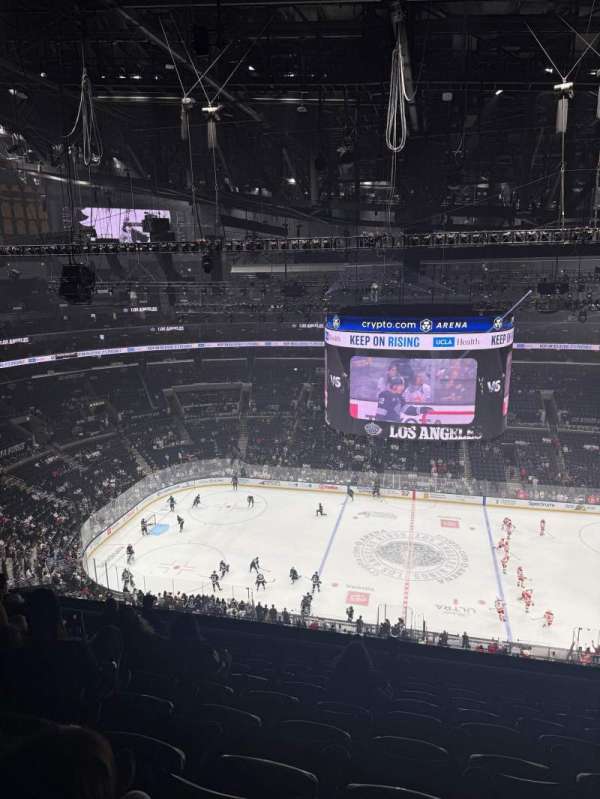 Crypto.com Arena, section: 301, row: 14, seat: 6