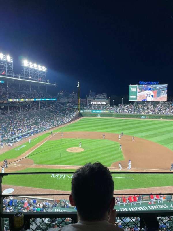 Wrigley Field, section: 324R, row: 2, seat: 3
