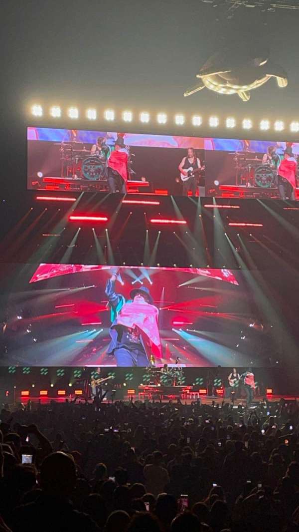 Save Mart Center, section: 125, row: G, seat: 1