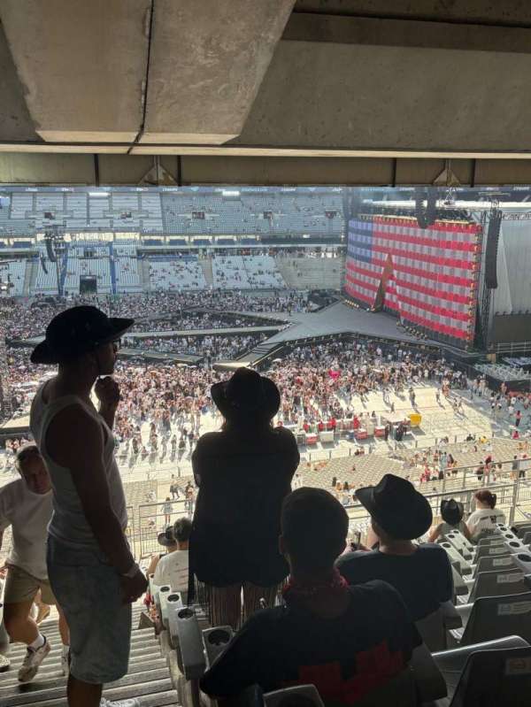 Stade de france, section: E9, row: 57, seat: 14