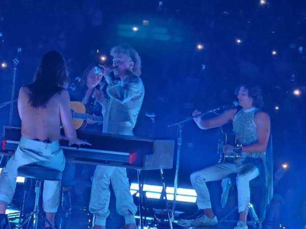 Xfinity Mobile Arena, section: 106, row: 1, seat: 2