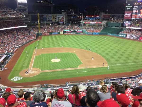 Nationals Park, section: 318, row: F, seat: 16