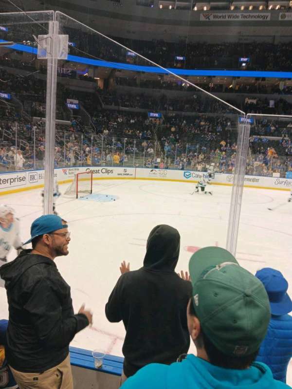 Enterprise Center, section: 105, row: c, seat: 6
