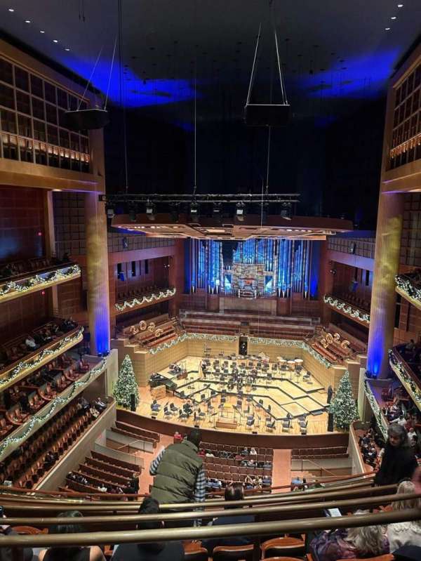Meyerson Symphony Center, section: Grand Tier Center, row: F, seat: 30