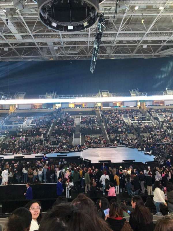 SAP Center, section: 115, row: 13, seat: 9