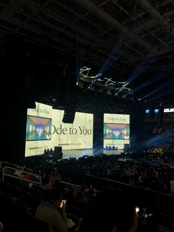 SAP Center, section: 115, row: 13, seat: 9