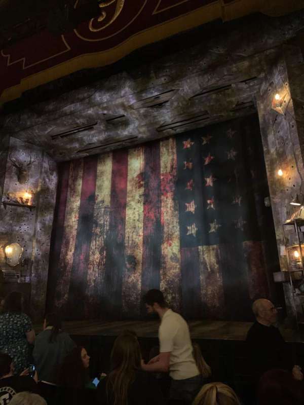 Garrick Theatre, section: Stalls, row: D, seat: 3