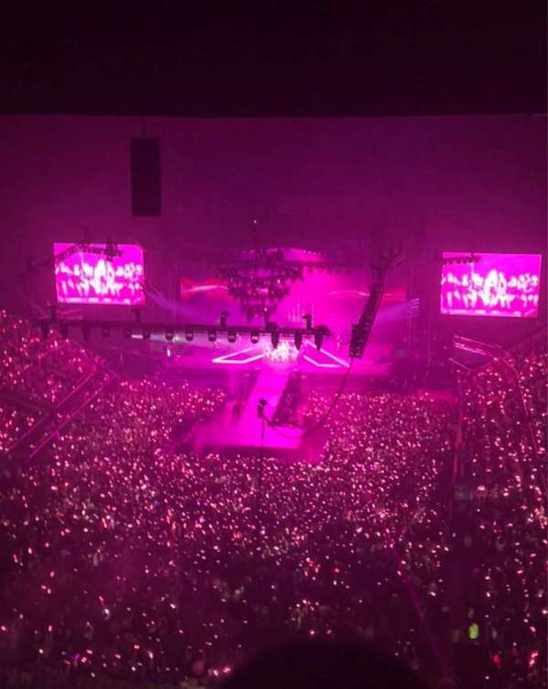 The O2, London, section: 413, row: U, seat: ?