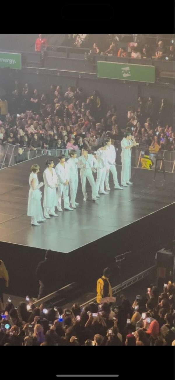OVO Arena, Wembley, section: S9, row: T, seat: 100