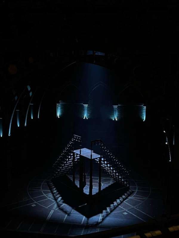 Palace Theatre, West End, section: Grand Circle, row: B, seat: 16