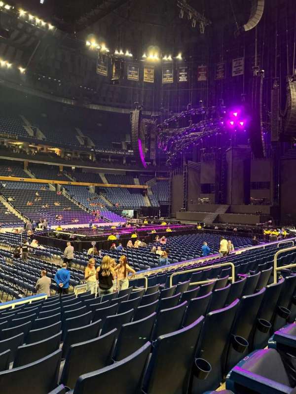 KeyBank Center, section: 118, row: 12, seat: 11
