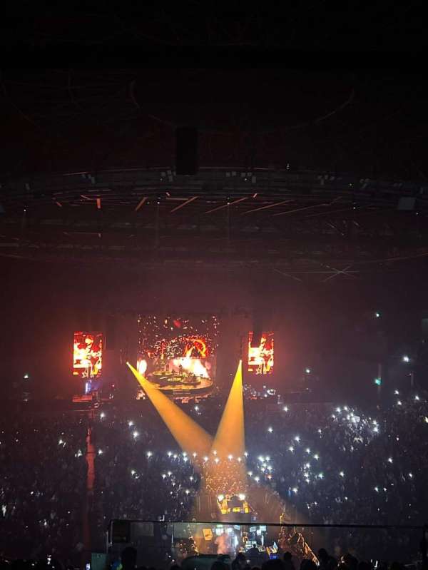 OVO Hydro, section: 329, row: BB, seat: 163