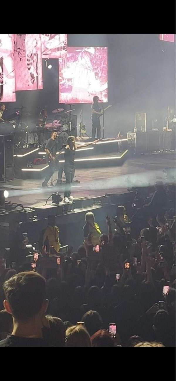 AO Arena, section: 102, row: J, seat: 26