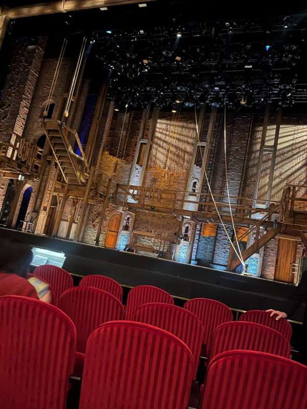 Princess of Wales Theatre, section: Orchestra C, row: EE, seat: 18
