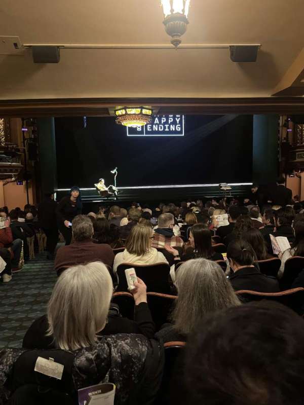 Belasco Theatre, section: SRO, seat: 101