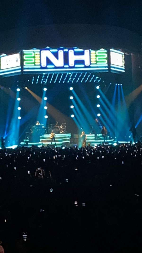 AO Arena, section: 108, row: G, seat: 1