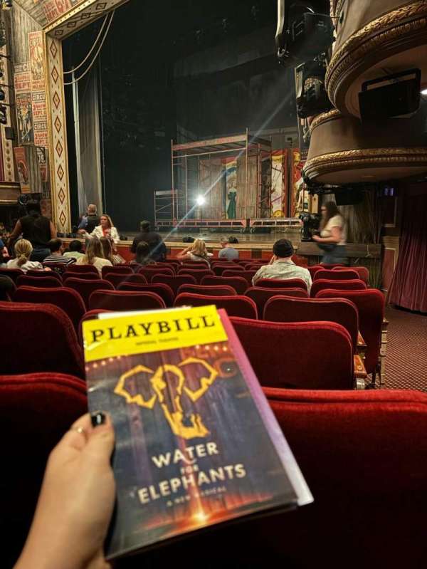Imperial Theatre, section: Orchestra R, row: K, seat: 26