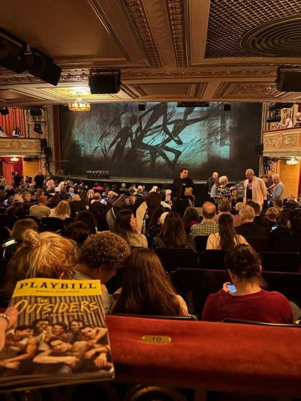 Bernard B. Jacobs Theatre, section: Standing Room, seat: 10