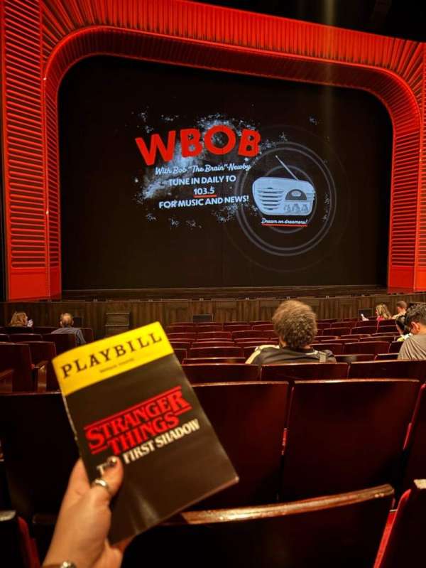 Marquis Theatre, section: Orchestra C, row: L, seat: 102