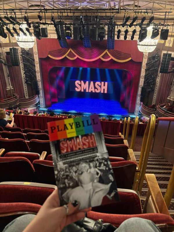 Imperial Theatre, section: Rear Mezzanine RC, row: F, seat: 314