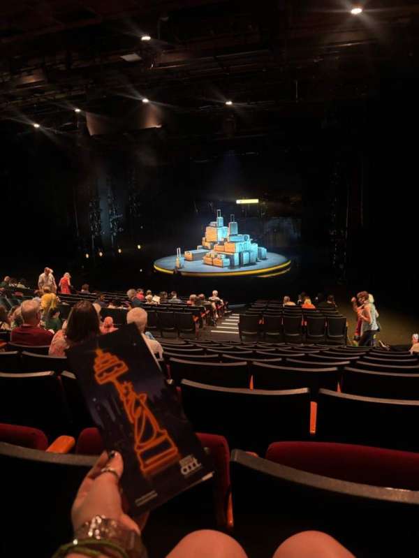 Loeb Drama Center, section: ORCH R, row: K, seat: 3