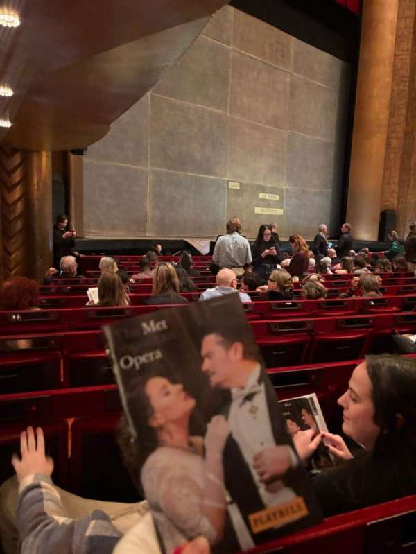 Metropolitan Opera House - Lincoln Center, section: Orchestra L, row: K, seat: 31