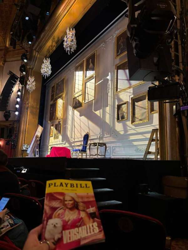 St. James Theatre, section: Orchestra R, row: E, seat: 20