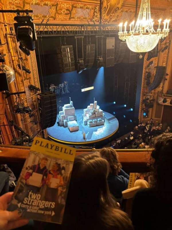 Longacre Theatre, section: Balcony L, row: C, seat: 26