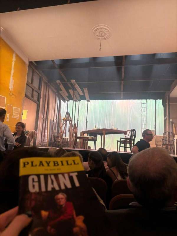 Music Box Theatre, section: Orchestra C, row: D, seat: 105