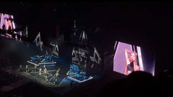 The O2, London, section: 418, row: R, seat: 888