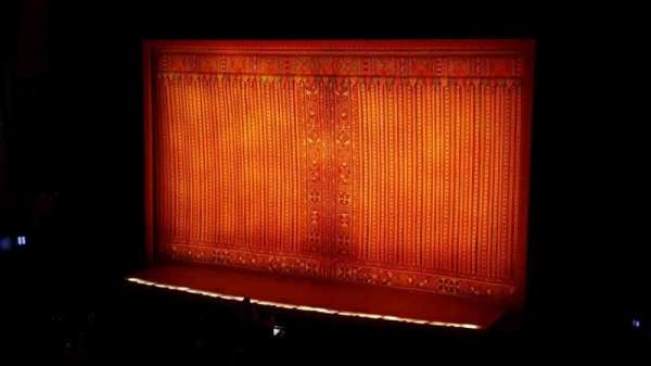 Hollywood Pantages Theatre, section: Mezzanine R, row: f, seat: 2