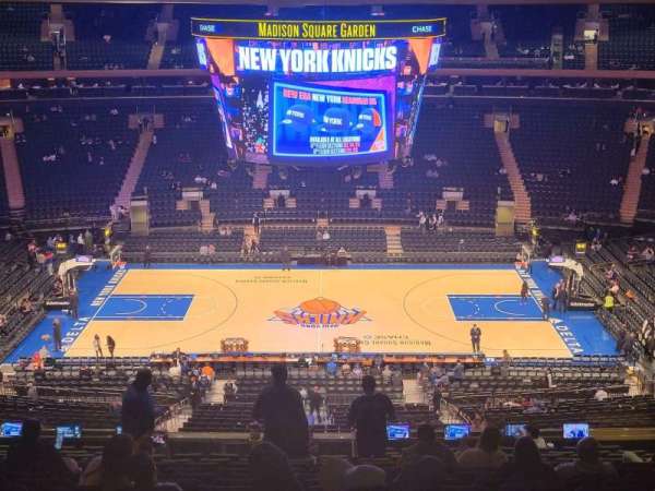 Madison Square Garden, section: 211, row: 15, seat: 13