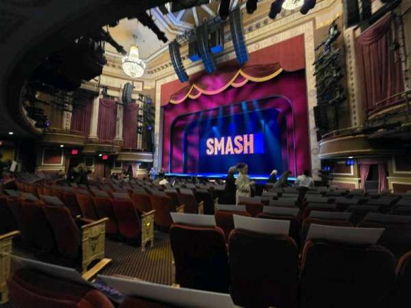 Imperial Theatre, section: Orchestra R, row: L, seat: 6