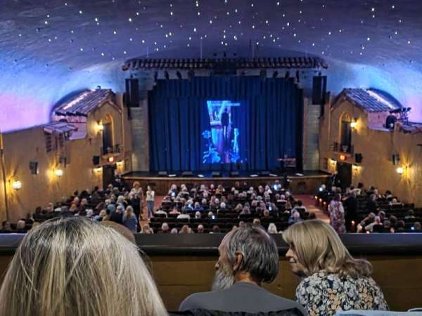 The Plaza Theatre, Palm Springs, section: mezz, row: c, seat: 14
