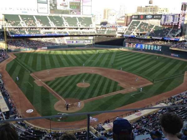Target Field, section: 213, row: 3, seat: 14