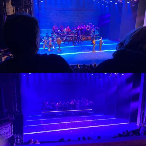 Broadhurst Theatre, section: Mezzanine L, row: B, seat: 5